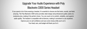 Blackwire 3300 Poly Headsets